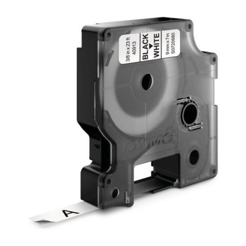Taśma barwiąca DYMO D1 9mmx7m czarny/biały S0720680 (9 mm )