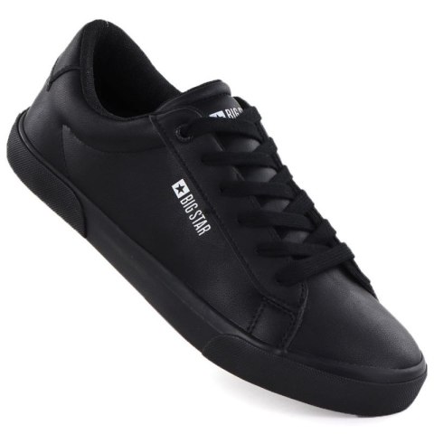 Trampki niskie męskie ekoskóra czarne Big Star TT174002 Big Star