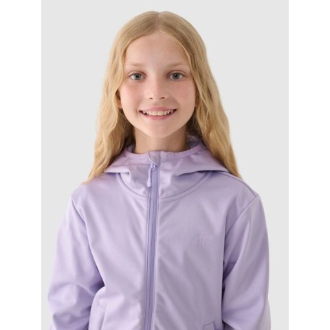 Kurtka softshell wiatroodporna membrana neodry 5000 dziewczęca 4F Junior 4FJWAW24TSOFF261-51S 4f