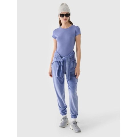 T-shirt slim gładki damski 4F 4FRAW24TTSHF2300-32S 4f