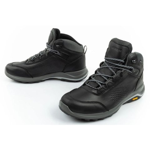 Grisport buty męskie trekkingowe Nero avon SPO-TEX skórzane czarne Grisport