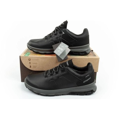 Grisport buty męskie trekkingowe Nero avon SPO-TEX skórzane czarne Grisport