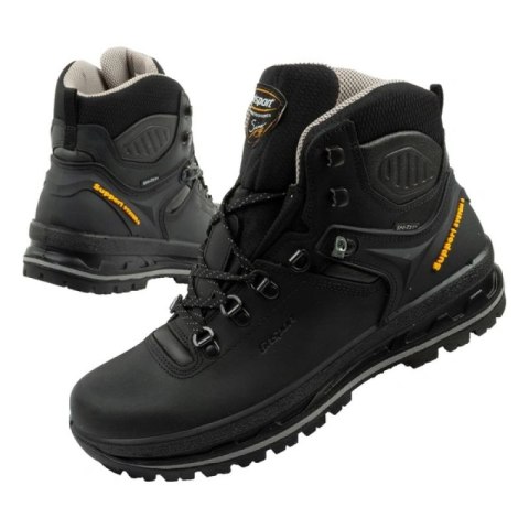 Grisport buty męskie trekkingowe Nero dakar SPO-TEX skórzane czarne Grisport