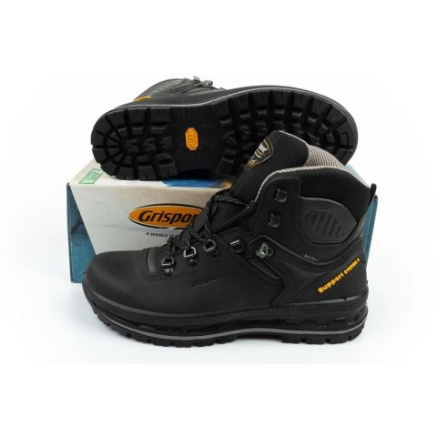 Grisport buty męskie trekkingowe Nero dakar SPO-TEX skórzane czarne Grisport