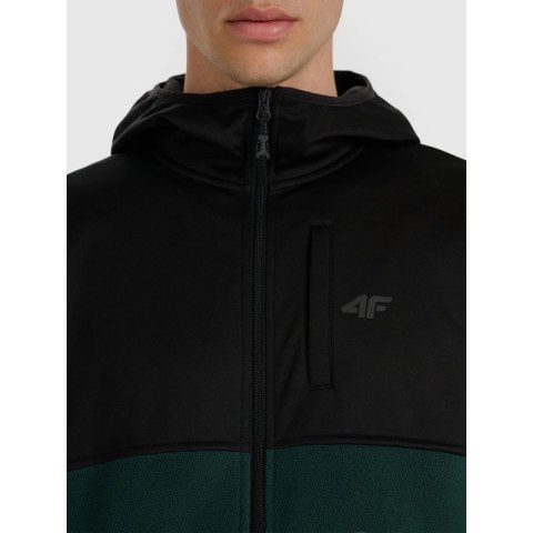 Polar z kapturem regular męski 4F 4FWAW25TFLEM417-40S 4f