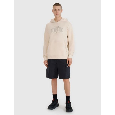 Bluza dresowa nierozpinana z kapturem męska 4F 4FRSS25TSWSM2201-12S 4f