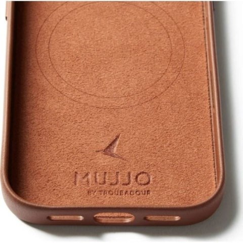 Etui skórzane do iPhone 17 Pro Tan Mujjo Mujjo