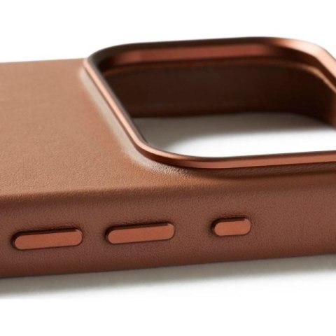 Etui skórzane do iPhone 17 Pro Tan Mujjo Mujjo