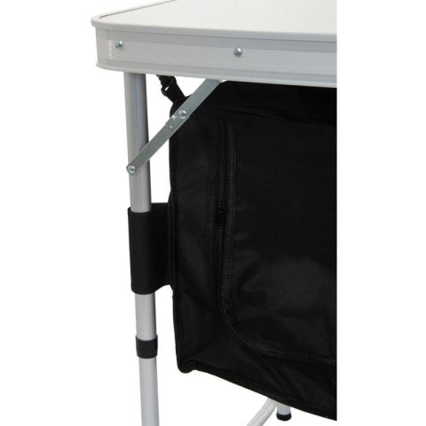STOLIK TURYSTYCZNY SKŁADANY KEMPINGOWY 120x47x70/62/54CM Z SZAFĄ 33X30X36CM