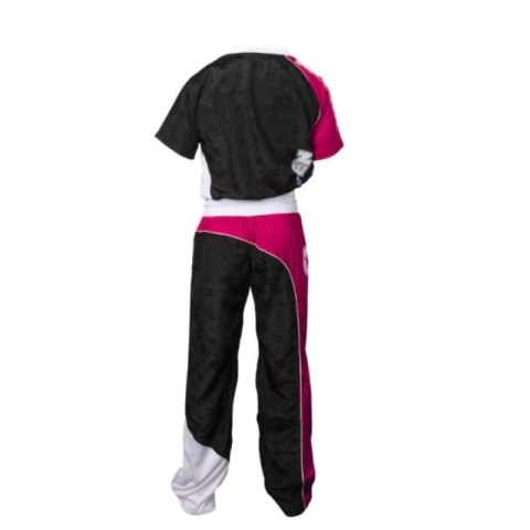 Strój do kickboxingu TOP TEN "BOW" czarno-różowy XL (190 cm) TOP TEN
