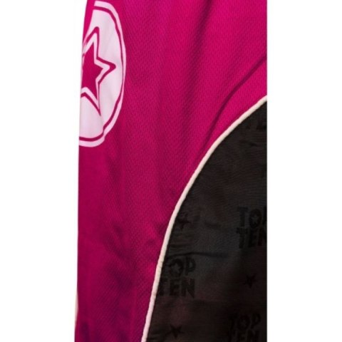Strój do kickboxingu TOP TEN "BOW" czarno-różowy XL (190 cm) TOP TEN