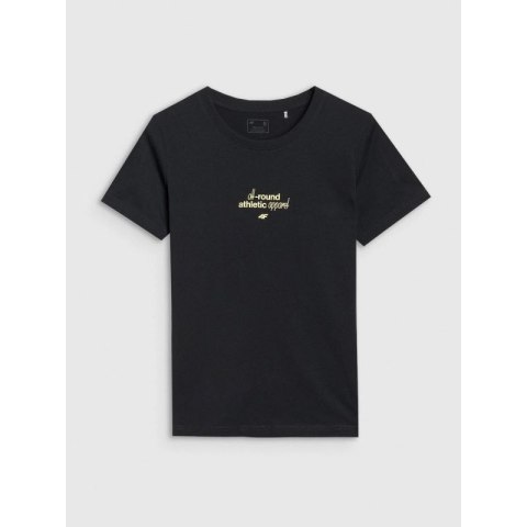 T-shirt regular z nadrukiem damski 4F 4FRSS25TTSHF2786-20S 4f