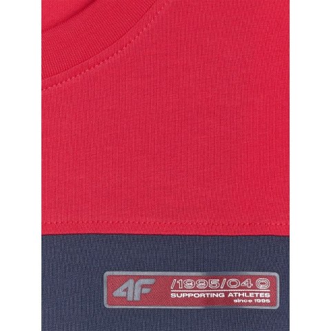 T-shirt regular z nadrukiem męski 4F 4FRAW25TTSHM3292-31S 4f