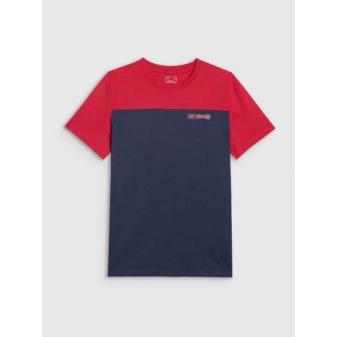 T-shirt regular z nadrukiem męski 4F 4FRAW25TTSHM3292-31S 4f
