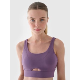 Biustonosz do jogi i pilatesu z niskim wsparciem 4F 4FWAW24USBAF144-50S 4f