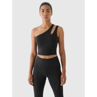 Crop top treningowy na jedno ramię 4F x anna lewandowska 4F 4FALSAW24TFSLF515-20S 4f