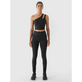 Crop top treningowy na jedno ramię 4F x anna lewandowska 4F 4FALSAW24TFSLF515-20S 4f