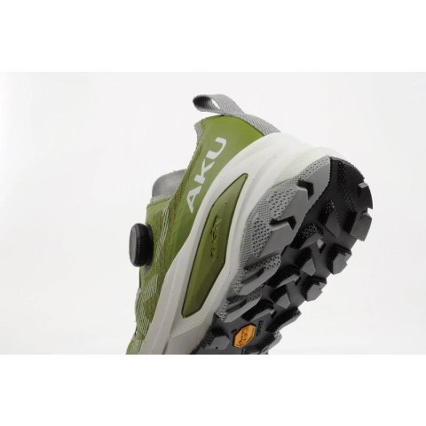 Aku buty męskie trialowe trekkingowe Furiosa BOA Gore-tex Vibram modne zielone Aku