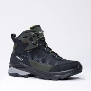 Aku buty sportowe trekkingowe męskie Adapta Gore-tex skórzane czarne Aku