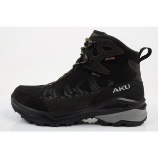 Aku buty sportowe trekkingowe męskie Adapta Gore-tex skórzane czarne Aku