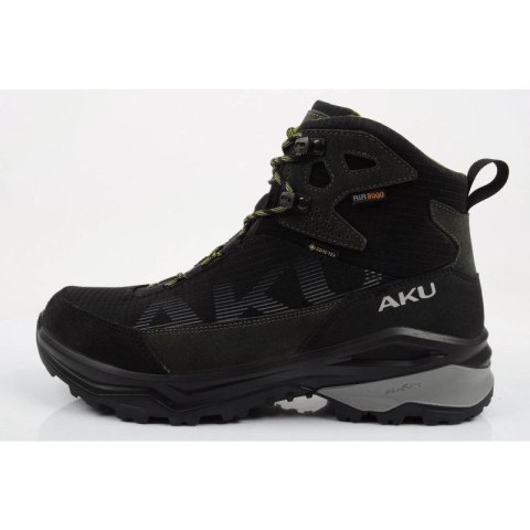 Aku buty sportowe trekkingowe męskie Adapta Gore-tex skórzane czarne Aku