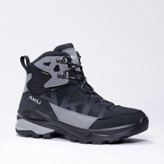 Aku buty sportowe trekkingowe męskie Adapta Gore-tex skórzane szare czarne Aku