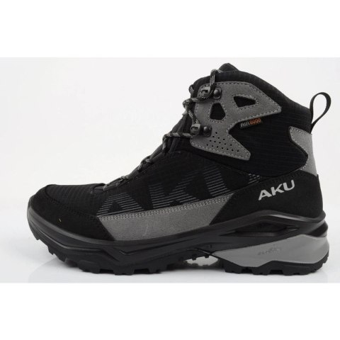 Aku buty sportowe trekkingowe męskie Adapta Gore-tex skórzane szare czarne Aku