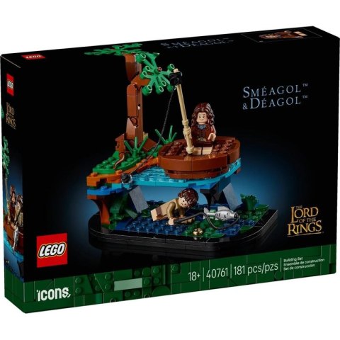 LEGO 40761 Icons - Władca pierścieni: Smeago i Deago Lego