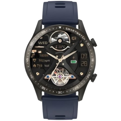 Smartwatch Gravity Czarny 2 Paski GT10-5