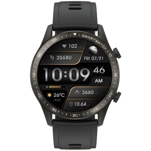 Smartwatch Gravity Czarny Bransoleta i Pasek GT10-1