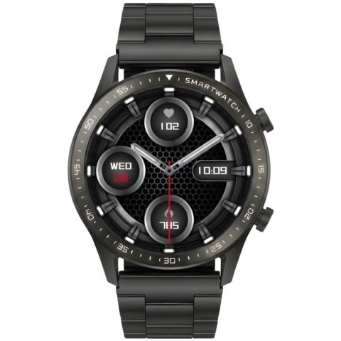 Smartwatch Gravity Czarny Bransoleta i Pasek GT10-1