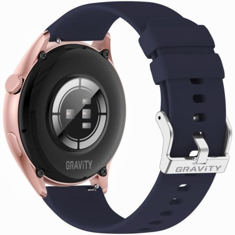 Smartwatch Gravity Różowe Złoto Pasek + Bransoleta GT11-6