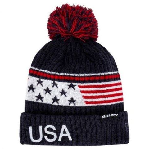 Czapka zimowa Bauer NE Pom Knit Jr 1059442 Bauer