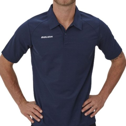 Koszulka Polo Bauer Vapor Team Pique Sr M 1059159 Bauer