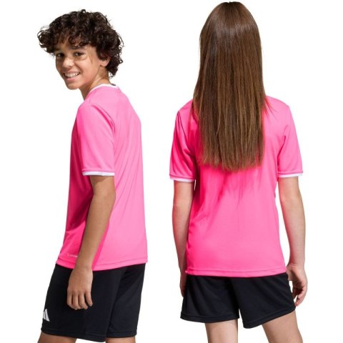 Koszulka dla dzieci adidas Entrada 26 Jersey różowa KE9846 Adidas