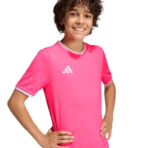 Koszulka dla dzieci adidas Entrada 26 Jersey różowa KE9846 Adidas