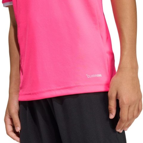 Koszulka dla dzieci adidas Entrada 26 Jersey różowa KE9846 Adidas