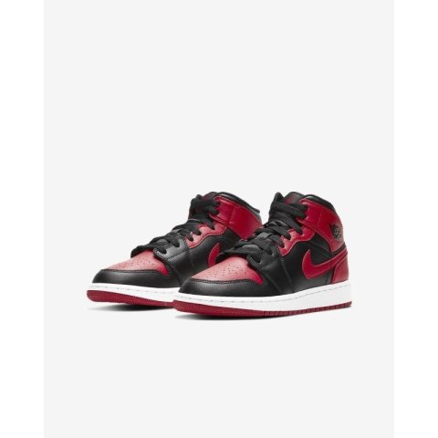 Buty Air Jordan 1 Mid Banned GS retro - 554725-074