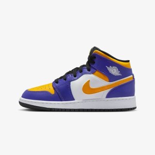 Buty Air Jordan LA Lakers 1 MID (GS) - DQ8423-517