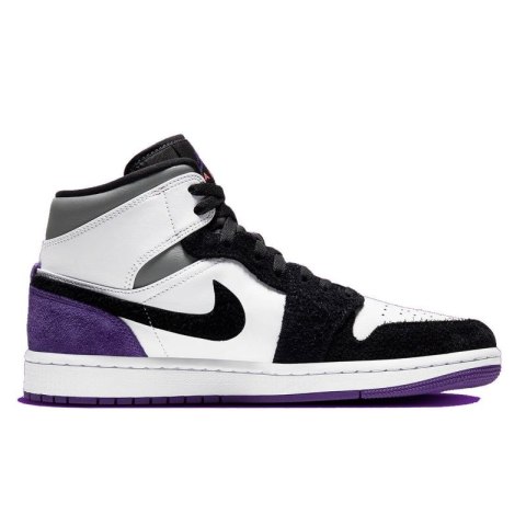 Buty do koszykówki Air Jordan 1 Mid SE Varsity Purple - 852542-105