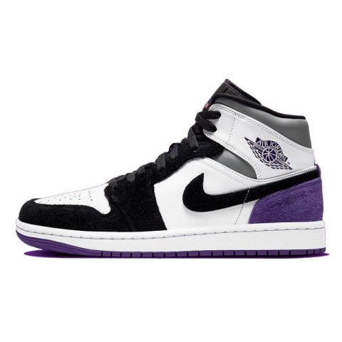 Buty do koszykówki Air Jordan 1 Mid SE Varsity Purple - 852542-105