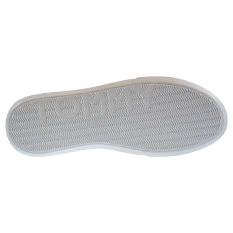 Buty męskie Tommy Hilfiger Essential Leather Cupsole czarne - FM0FM03424-BDS