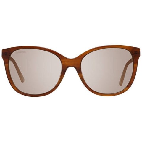 Damskie okulary przeciwsłoneczne Swarovski Brown - SK0218-47F