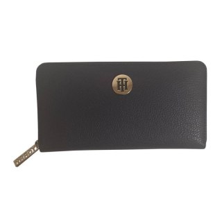 Portfel damski Tommy Hilfiger TH Core Large Czarny - AW0AW08011 CJM