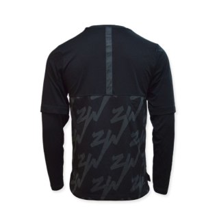 Bluza Air Jordan Zion Longsleeve Shooting Shirt Black/Dk Smoke Grey/Dk Smoke Grey - DJ5871-010