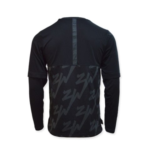 Bluza Air Jordan Zion Longsleeve Shooting Shirt Black/Dk Smoke Grey/Dk Smoke Grey - DJ5871-010