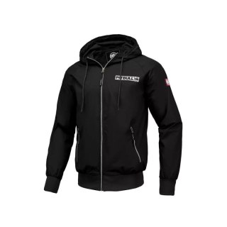 Kurtka męska wiosenna Pit Bull West Coast Athletic Logo Czarna przejściowa - 52300190000