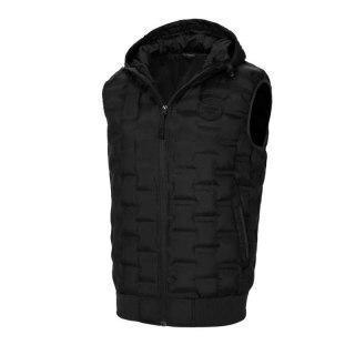 Bezrękawnik męski z kapturem kamizelka czarna Pit Bull Eclipse Hooded - 5240129