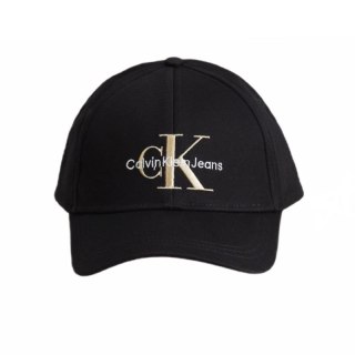 Czapka z daszkiem bejsbolówka Calvin Klein Jeans Monogram Cap Czarna - K50K510061-0GQ