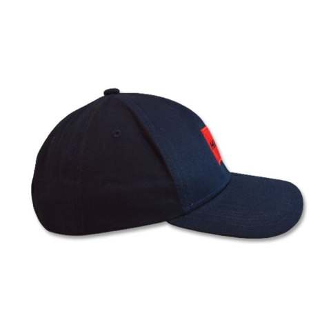 Czapka z daszkiem bejsbolówka Hugo Boss bawełniana granatowa - 50492745